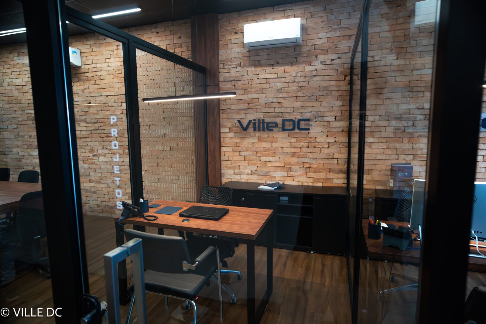 Ambiente técnico da Ville DC para desenvolvimento de projetos